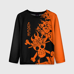 Лонгслив детский One Piece - Ace, цвет: 3D-принт