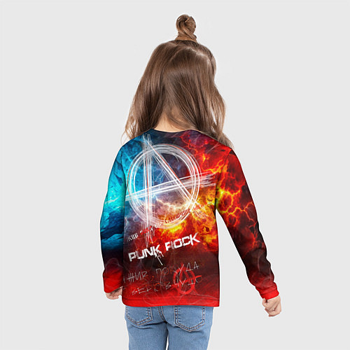 Детский лонгслив Король и Шут - всегда с нами / 3D-принт – фото 6