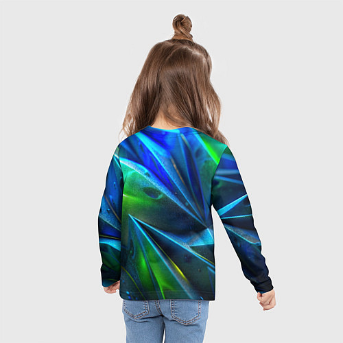 Детский лонгслив Скорпион mortal kombat / 3D-принт – фото 6