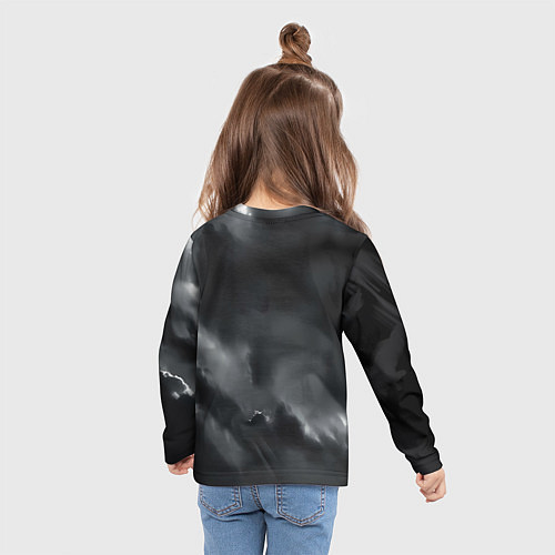 Детский лонгслив Цири из Ведьмака / 3D-принт – фото 6