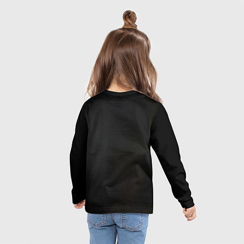 Детский лонгслив Цири Ведьмак / 3D-принт – фото 6