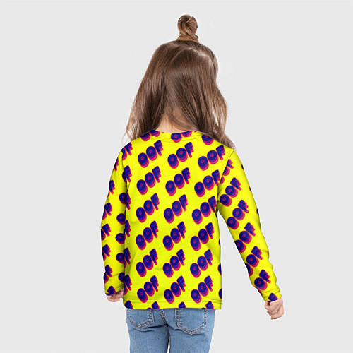 Детский лонгслив Monako off / 3D-принт – фото 6