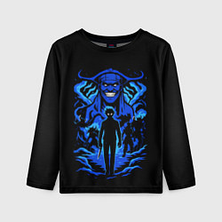 Детский лонгслив Аниме Поднятие уровня в одиночку