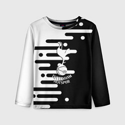 Лонгслив детский Тоттенхэм Хотспур геометрия, цвет: 3D-принт