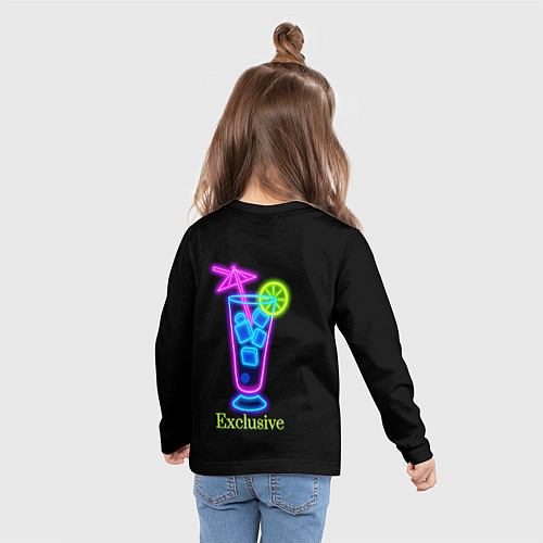 Детский лонгслив Exclusive / 3D-принт – фото 6