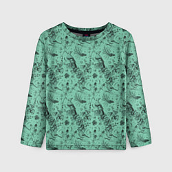Лонгслив детский В Бузулукском бору, цвет: 3D-принт