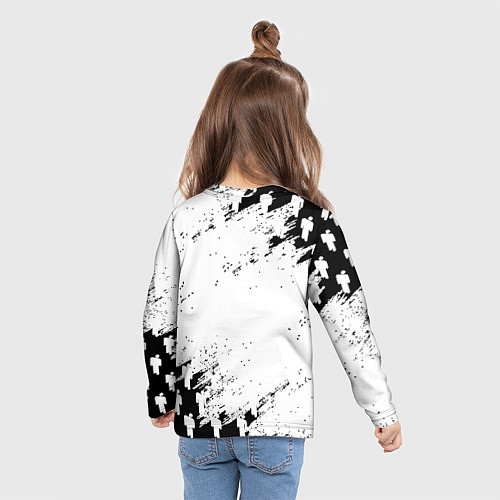 Детский лонгслив Juventus люди спорт / 3D-принт – фото 6