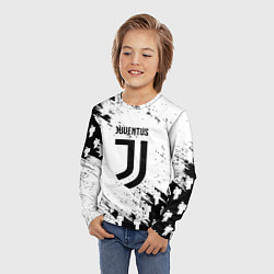 Лонгслив детский Juventus люди спорт, цвет: 3D-принт — фото 2