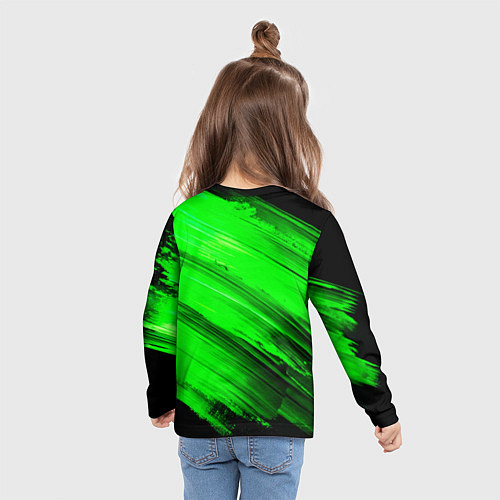 Детский лонгслив Aerosmith орлы / 3D-принт – фото 6