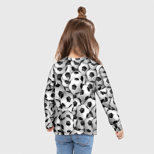 Детский лонгслив Игра в мяч / 3D-принт – фото 6