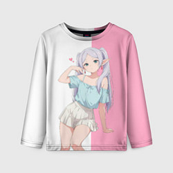 Лонгслив детский Frieren the sorceress, цвет: 3D-принт
