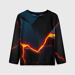 Лонгслив детский Breaking block, цвет: 3D-принт