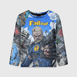 Детский лонгслив Fallout брутальный седьмой