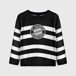 Лонгслив детский Bayern Mnchen волны, цвет: 3D-принт
