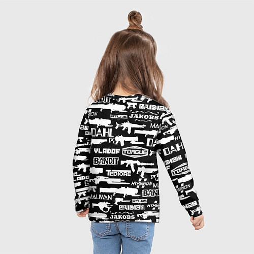 Детский лонгслив ФК Манчестер Юнайтед / 3D-принт – фото 6