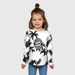 Лонгслив детский Бавария Мюнхен тропики, цвет: 3D-принт — фото 2