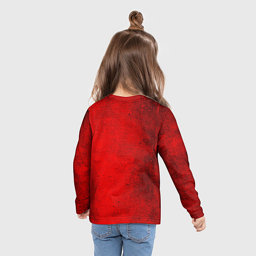 Детский лонгслив СССР - символика / 3D-принт – фото 6