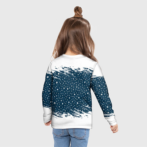 Детский лонгслив Кот Бендер - 2026 / 3D-принт – фото 6