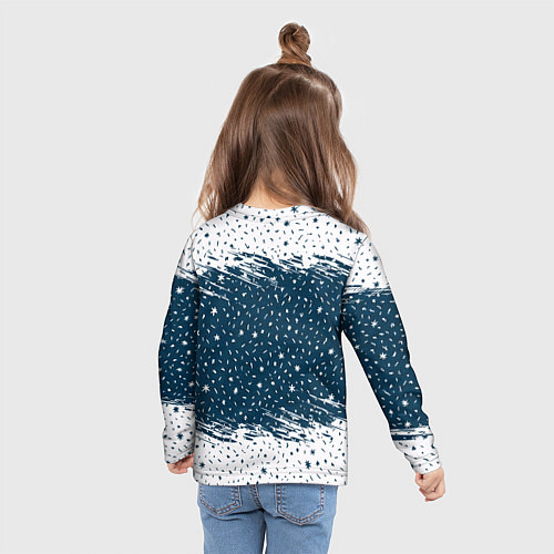 Детский лонгслив Сантамаха / 3D-принт – фото 6