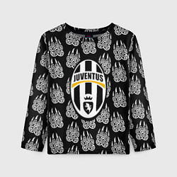 Лонгслив детский Ювентус дикий зверь, цвет: 3D-принт