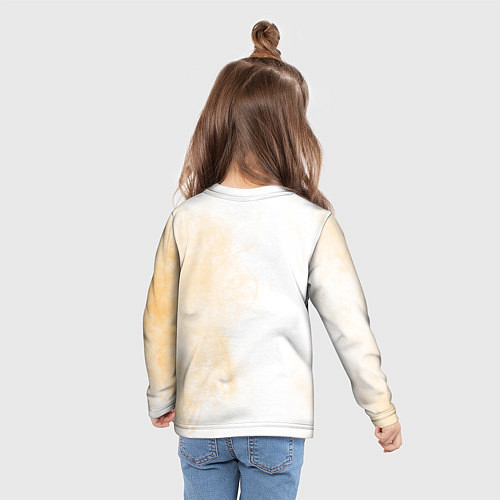 Детский лонгслив Соник верхом на коне / 3D-принт – фото 6