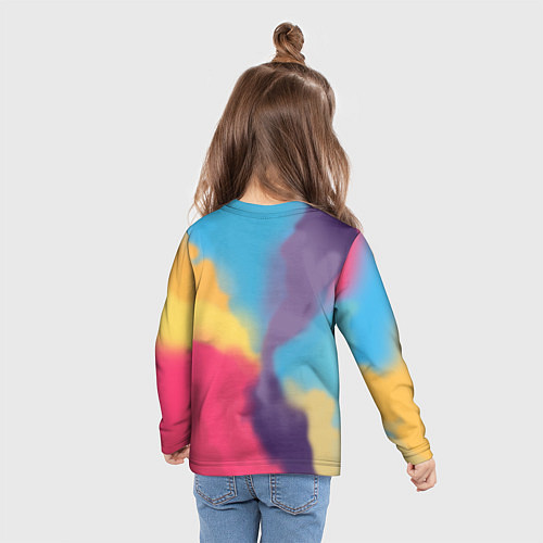 Детский лонгслив Big Bang Art / 3D-принт – фото 6