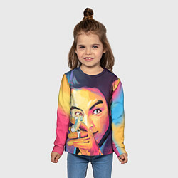 Лонгслив детский Big Bang Art, цвет: 3D-принт — фото 2