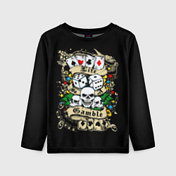 Лонгслив детский Игры, цвет: 3D-принт