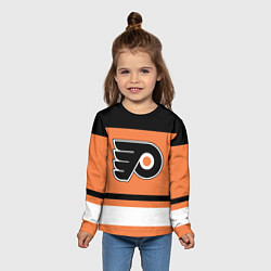 Лонгслив детский Philadelphia Flyers, цвет: 3D-принт — фото 2