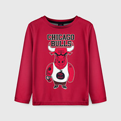 Детский лонгслив Chicago bulls