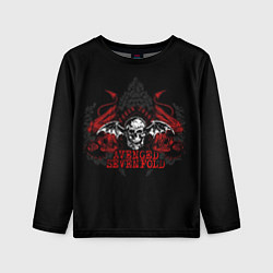 Детский лонгслив Avenged Sevenfold: Fly Skull