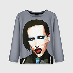 Детский лонгслив Mаrilyn Manson Art