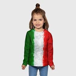 Лонгслив детский Italian, цвет: 3D-принт — фото 2