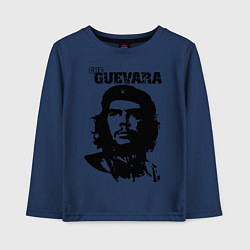 Лонгслив хлопковый детский Che Guevara, цвет: тёмно-синий