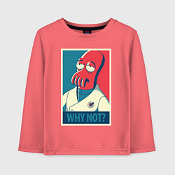 Детский лонгслив Zoidberg: Why not?