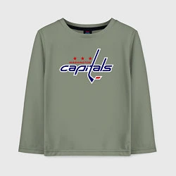 Детский лонгслив Washington Capitals