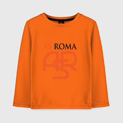 Лонгслив хлопковый детский Roma ASR, цвет: оранжевый