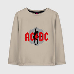 Детский лонгслив AC/DC: Angus Young