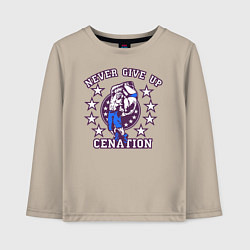 Детский лонгслив WWE Never Give Up