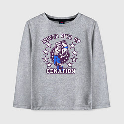 Детский лонгслив WWE Never Give Up