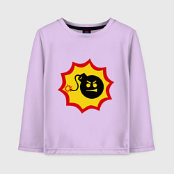 Детский лонгслив Крутой Сэм