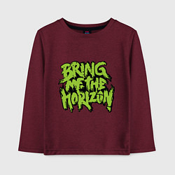 Детский лонгслив Bring me the horizon
