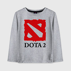 Детский лонгслив Dota 2: Logo