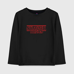 Детский лонгслив Stranger Things