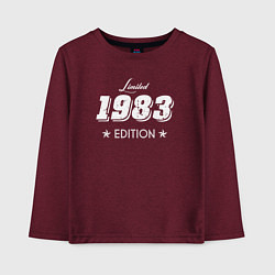 Детский лонгслив Limited Edition 1983