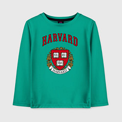 Детский лонгслив Harvard university