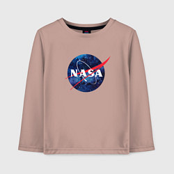 Детский лонгслив NASA: Cosmic Logo