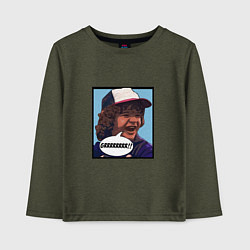 Детский лонгслив Очень странные дела