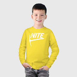 Лонгслив хлопковый детский Fortnite, цвет: желтый — фото 2