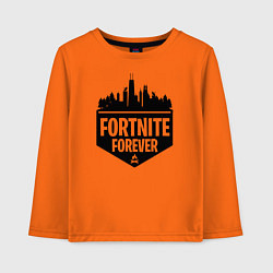 Лонгслив хлопковый детский Fortnite Forever, цвет: оранжевый